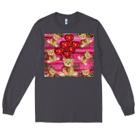 Smoke valentines day teddy bear tumbler Long Sleeve Tee - RanaPortraitStore