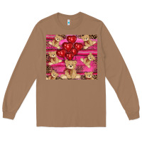 Toasted Coconut valentines day teddy bear tumbler Long Sleeve Tee - RanaPortraitStore