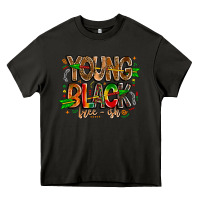 Asphalt young black free ish Heavy Core Tee - CowhideDigitalArt