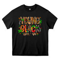 Black young black free ish Heavy Core Tee - CowhideDigitalArt