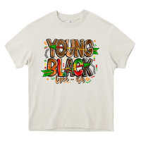 Cream young black free ish Heavy Core Tee - CowhideDigitalArt