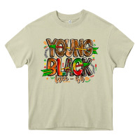 Mossy young black free ish Heavy Core Tee - CowhideDigitalArt