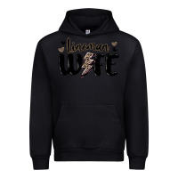 Black lineman wife Urban Hoodie - MaliasSmallBusiness