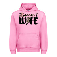Fuchsia Pink lineman wife Urban Hoodie - MaliasSmallBusiness