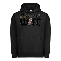 Pigment Black lineman wife Urban Hoodie - MaliasSmallBusiness