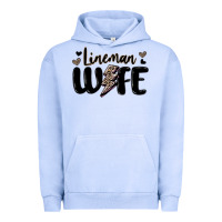 Pigment Grape Ice lineman wife Urban Hoodie - MaliasSmallBusiness