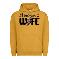 Pigment Peanut Butter lineman wife Urban Hoodie - MaliasSmallBusiness