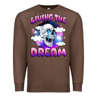 Chestnut living the dream Premium Sweatshirt - JahusDesignShop