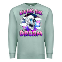 Seafoam living the dream Premium Sweatshirt - JahusDesignShop
