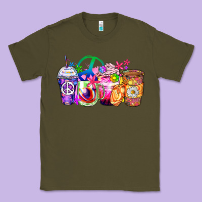 Classic Tee hippie coffee cups