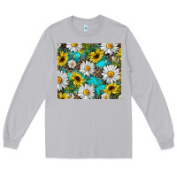 Moon Dust western daisy and sunflower Long Sleeve Tee - RanaPortraitStore