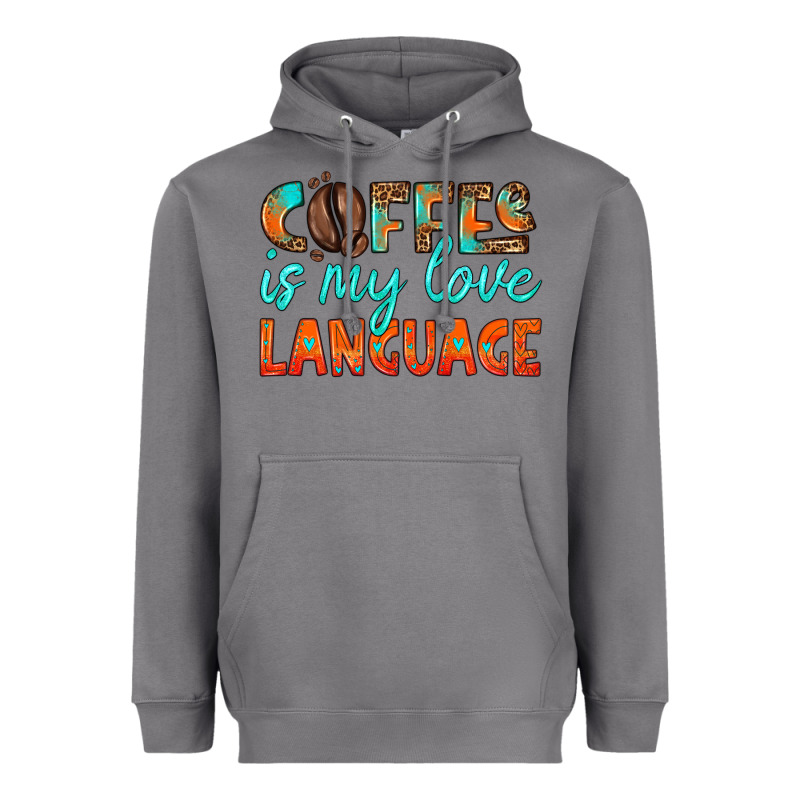 Coffee Is My Love Language Heavyweight Hoodie by HRA Design Shop | Teevron