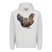 Dove Grey Cream Legbar Chicken Premium Hoodie - LillyAllenDesigns