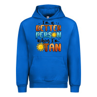 Cobalt im better person when im tan Urban Hoodie - MaliasSmallBusiness