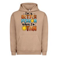 Pigment Burro im better person when im tan Urban Hoodie - MaliasSmallBusiness