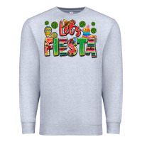 Heather Grey let's fiesta Premium Sweatshirt - JahusDesignShop