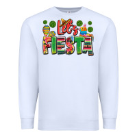 White let's fiesta Premium Sweatshirt - JahusDesignShop