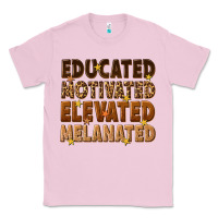 Bubblegum Pink melanin educated motivated elevated melanated Classic Tee - texasbilliewilder