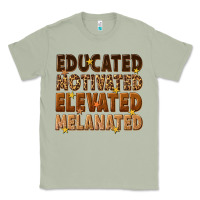 Matcha melanin educated motivated elevated melanated Classic Tee - texasbilliewilder