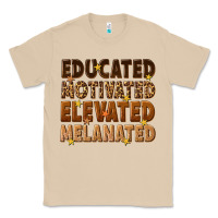 Mushroom melanin educated motivated elevated melanated Classic Tee - texasbilliewilder