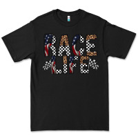 Black race life Premium Tee - RacoonDesign