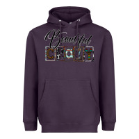 Plum beatiful crazy Heavyweight Hoodie - SublimationCraftShop