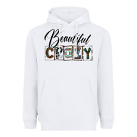 White beatiful crazy Heavyweight Hoodie - SublimationCraftShop
