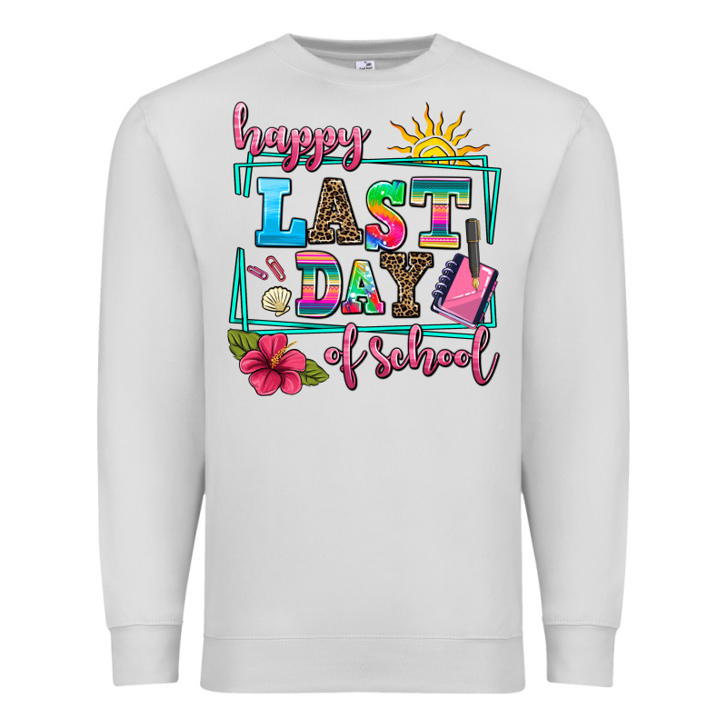 Happy Last Day Of School Premium Sweatshirt by AdoDesignShop | Teevron