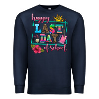 Navy happy last day of school Premium Sweatshirt - AdoDesignShop