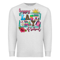 Oatmeal Heather happy last day of school Premium Sweatshirt - AdoDesignShop