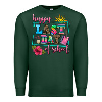 Sports Green happy last day of school Premium Sweatshirt - AdoDesignShop