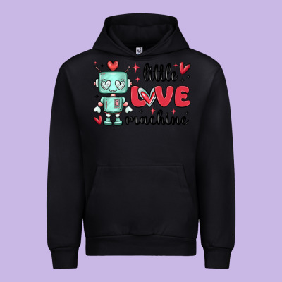 Little Love Machine Urban Hoodie Designed By Maliassmallbusiness