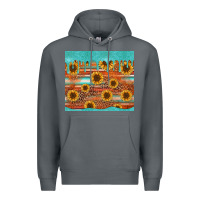 Rock turquoise leopard distressed serape background tumbler Premium Hoodie - Jasminsmagicworld