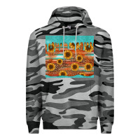 Slate Camo turquoise leopard distressed serape background tumbler Premium Hoodie - Jasminsmagicworld