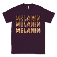 Plum melanin melanin melanin Classic Tee - texasbilliewilder
