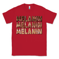 Red melanin melanin melanin Classic Tee - texasbilliewilder
