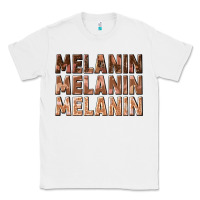 White melanin melanin melanin Classic Tee - texasbilliewilder