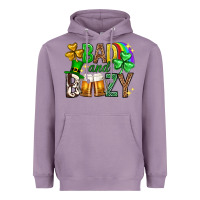 Lavender Bad and boozy st. patricks day Heavyweight Hoodie - Neo Western