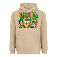 Mushroom Bad and boozy st. patricks day Heavyweight Hoodie - Neo Western