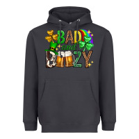Smoke Bad and boozy st. patricks day Heavyweight Hoodie - Neo Western