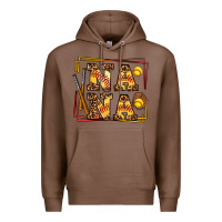 Chestnut softball  nana Premium Hoodie - AdoDesignShop