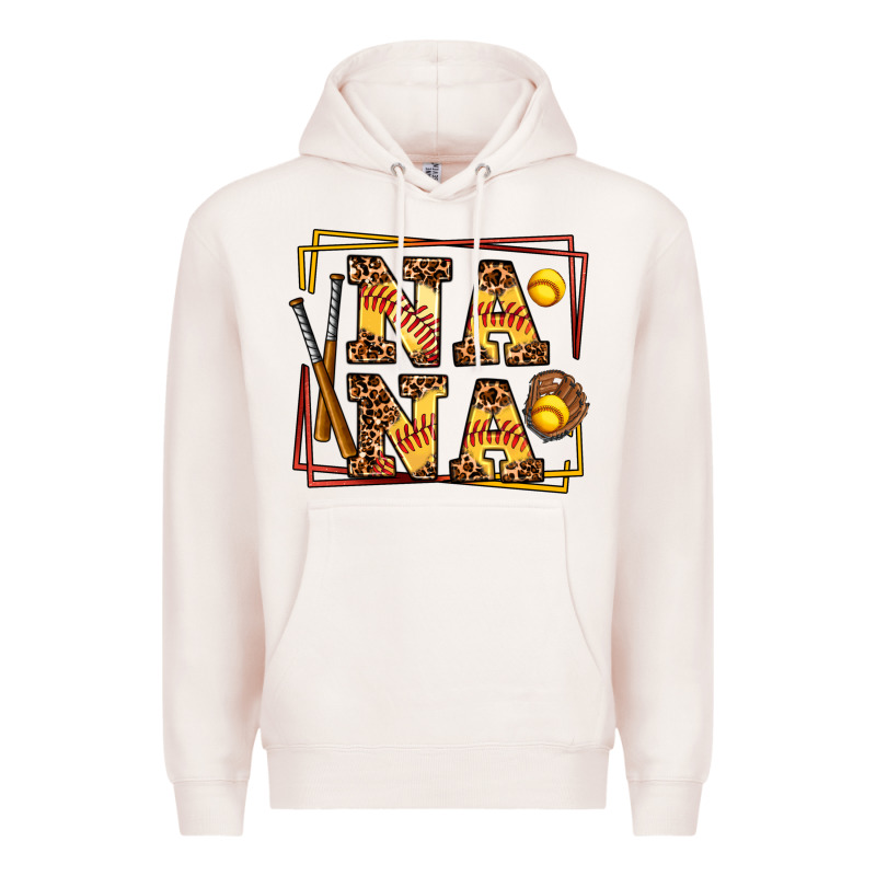 Softball  Nana Premium Hoodie by AdoDesignShop | Teevron