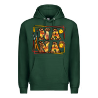 Sports Green softball  nana Premium Hoodie - AdoDesignShop