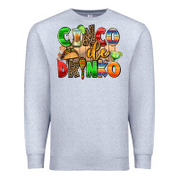 Heather Grey cinco de drinko Premium Sweatshirt - AdoDesignShop