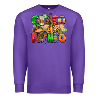 Purple cinco de drinko Premium Sweatshirt - AdoDesignShop