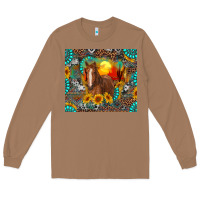 Toasted Coconut western horse and desert tumbler Long Sleeve Tee - RanaPortraitStore