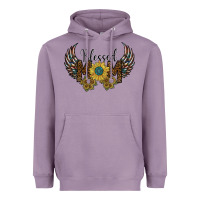 Lavender blessed mom Heavyweight Hoodie - SublimationCraftShop