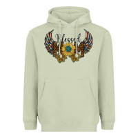 Matcha blessed mom Heavyweight Hoodie - SublimationCraftShop