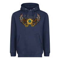 Navy blessed mom Heavyweight Hoodie - SublimationCraftShop