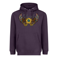 Plum blessed mom Heavyweight Hoodie - SublimationCraftShop